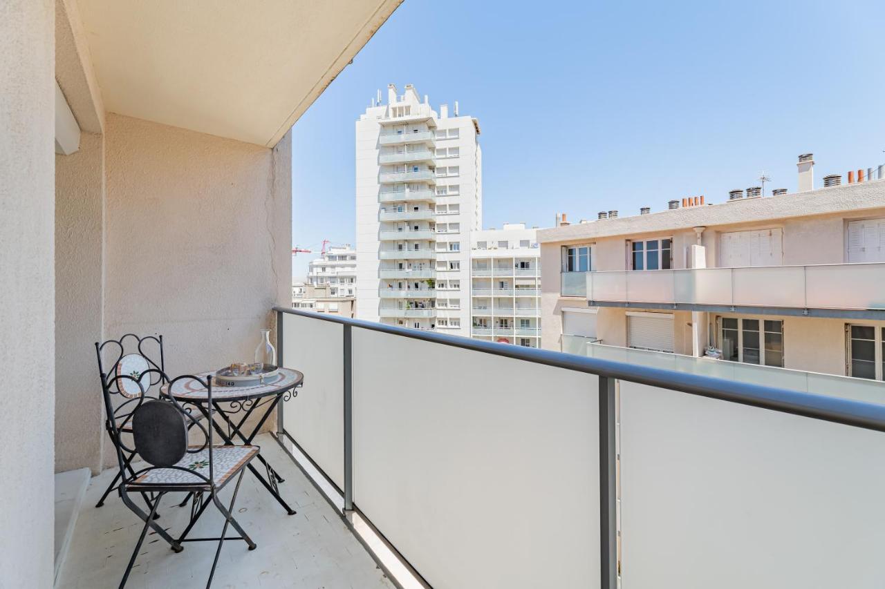 Studio Avec Balcon, Plage A 50M, Proche Vieux Port Marseille Exterior photo